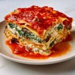 Healthy Turkey and Spinach Lasagna Recipe