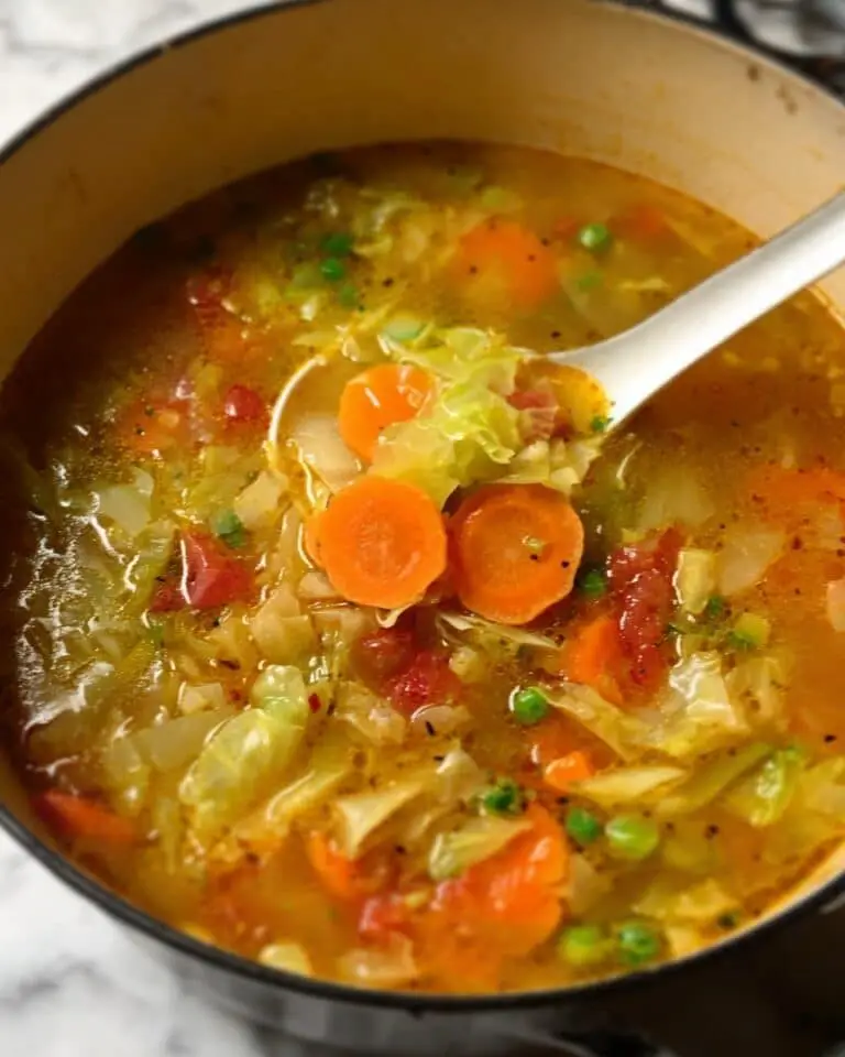 Hearty Vegetable Soup with Tomatoes and Herbs Recipe