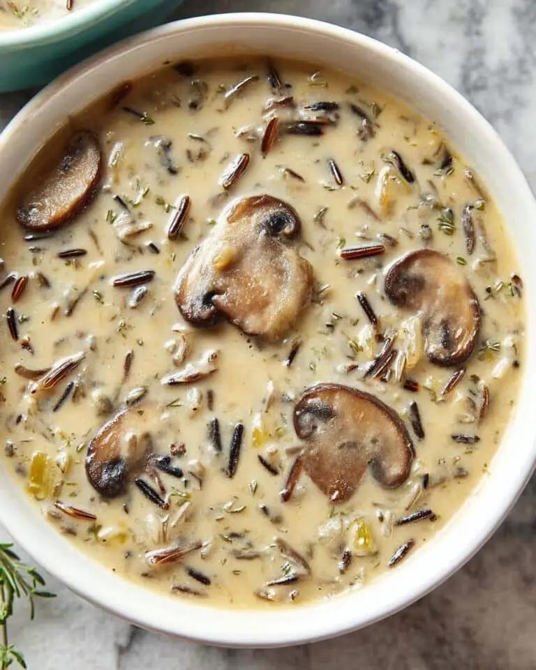 Wild Rice Mushroom Soup Recipe