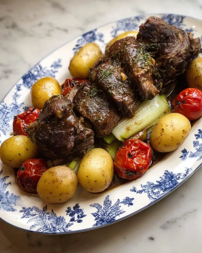 Slow-Cooker Lamb Chops with Herb and Garlic Sauce Recipe