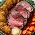 Perfectly Roasted Standing Rib Roast with Herbs and Garlic Recipe