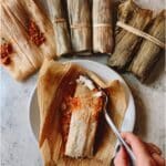 Chicken Tamales with Enchilada Sauce Recipe