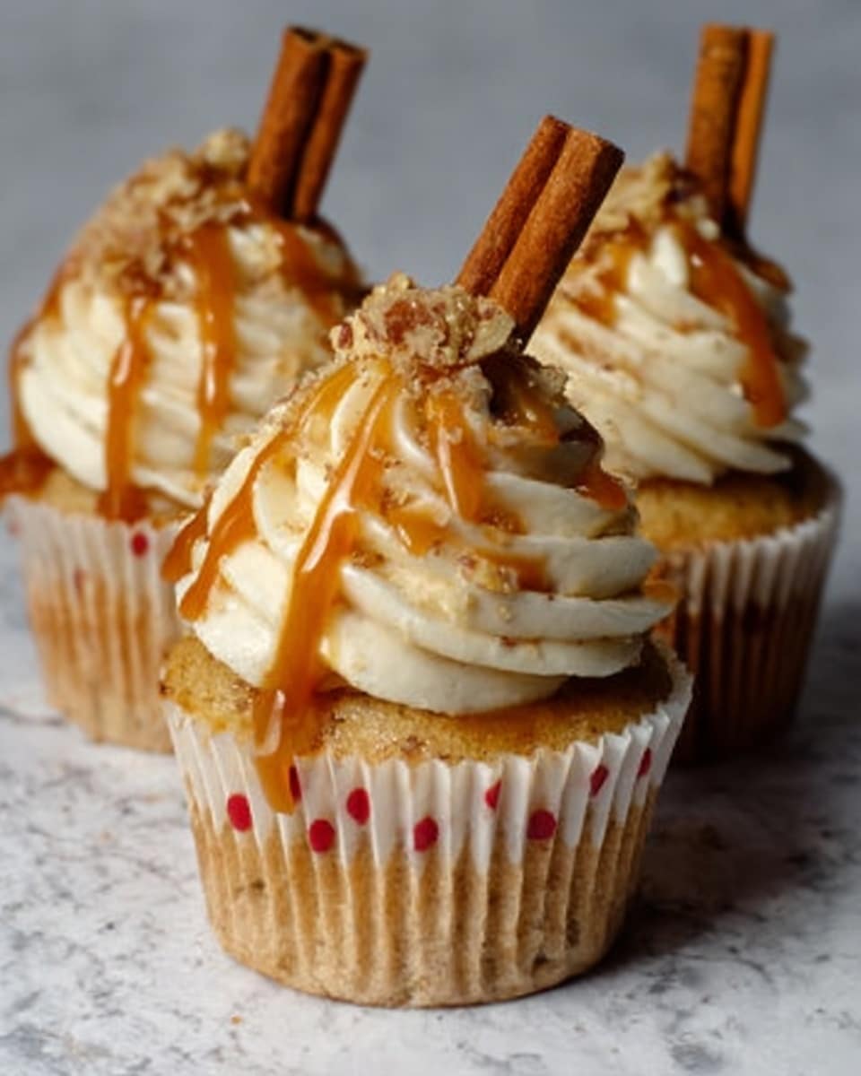 Chai Cupcakes with Cinnamon Frosting Recipe