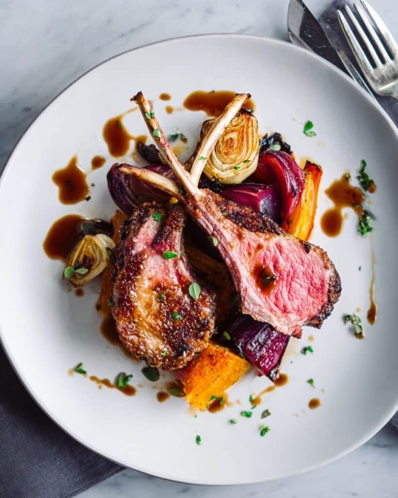 Herb-Crusted Rack of Lamb Recipe