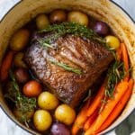 Classic Roast Beef with Garlic, Herbs, and Spices Recipe