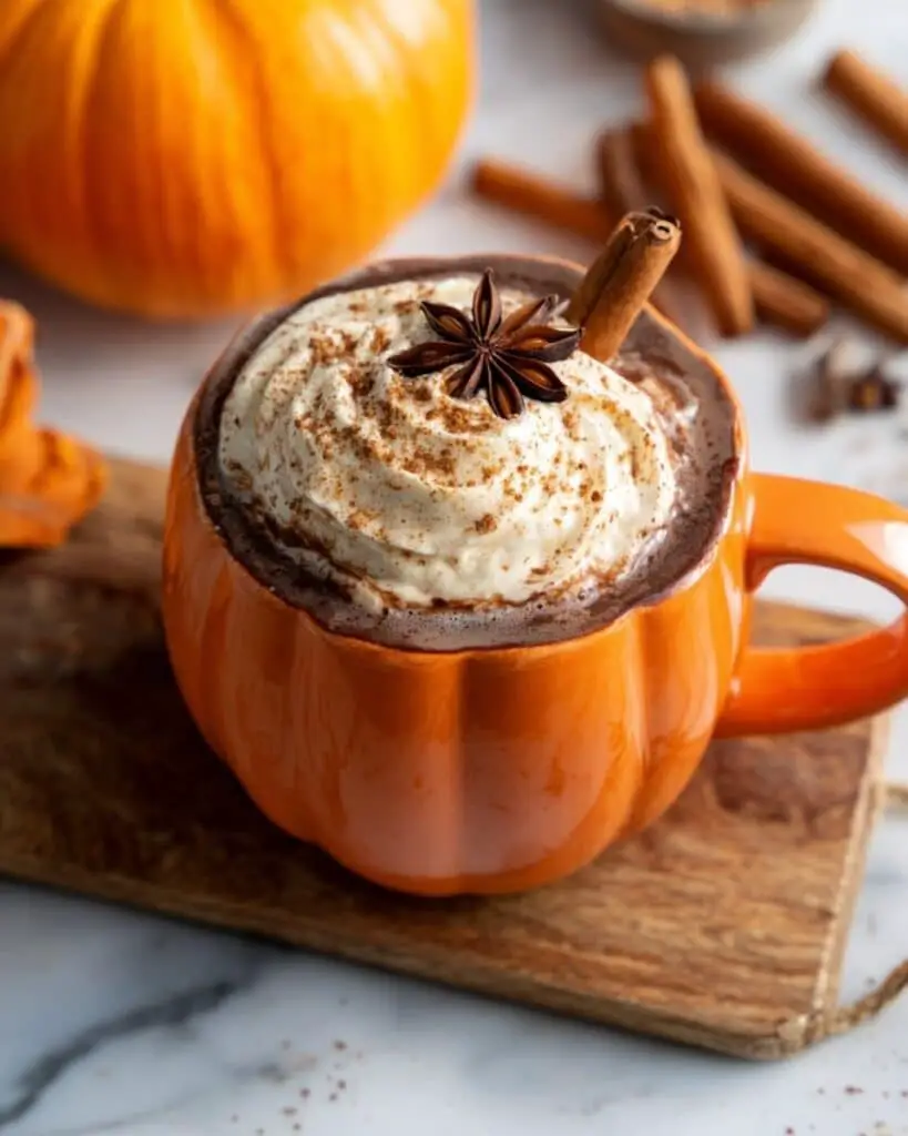 Hot Pumpkin Cocoa for Kids Recipe