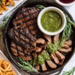 Baked Garlic Balsamic Steak Recipe