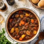 Dutch Oven or Slow Cooker Guinness Beef Stew Recipe