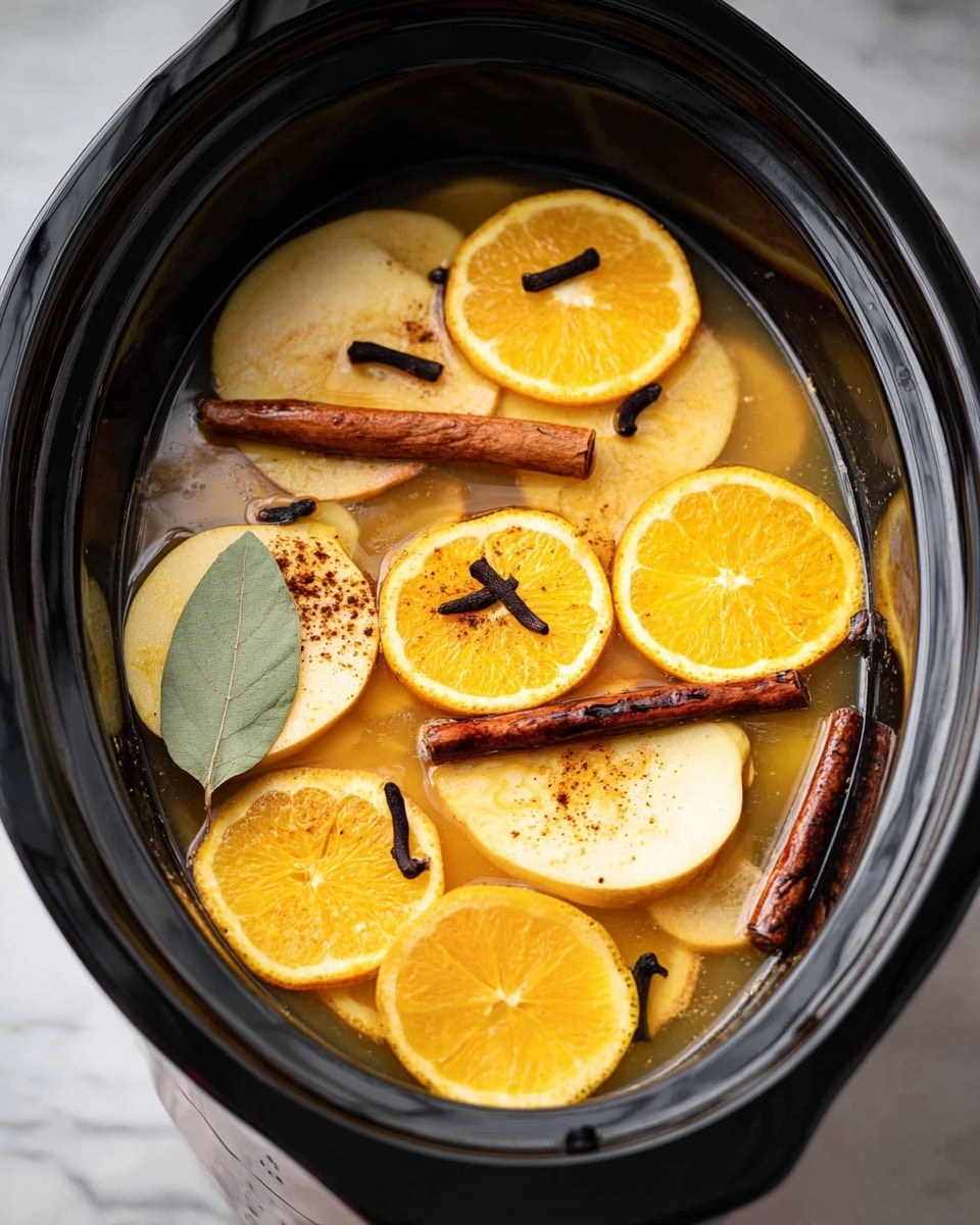 Slow Cooker Wassail: A Warm & Spiced Holiday Cider Recipe - Recipe Image