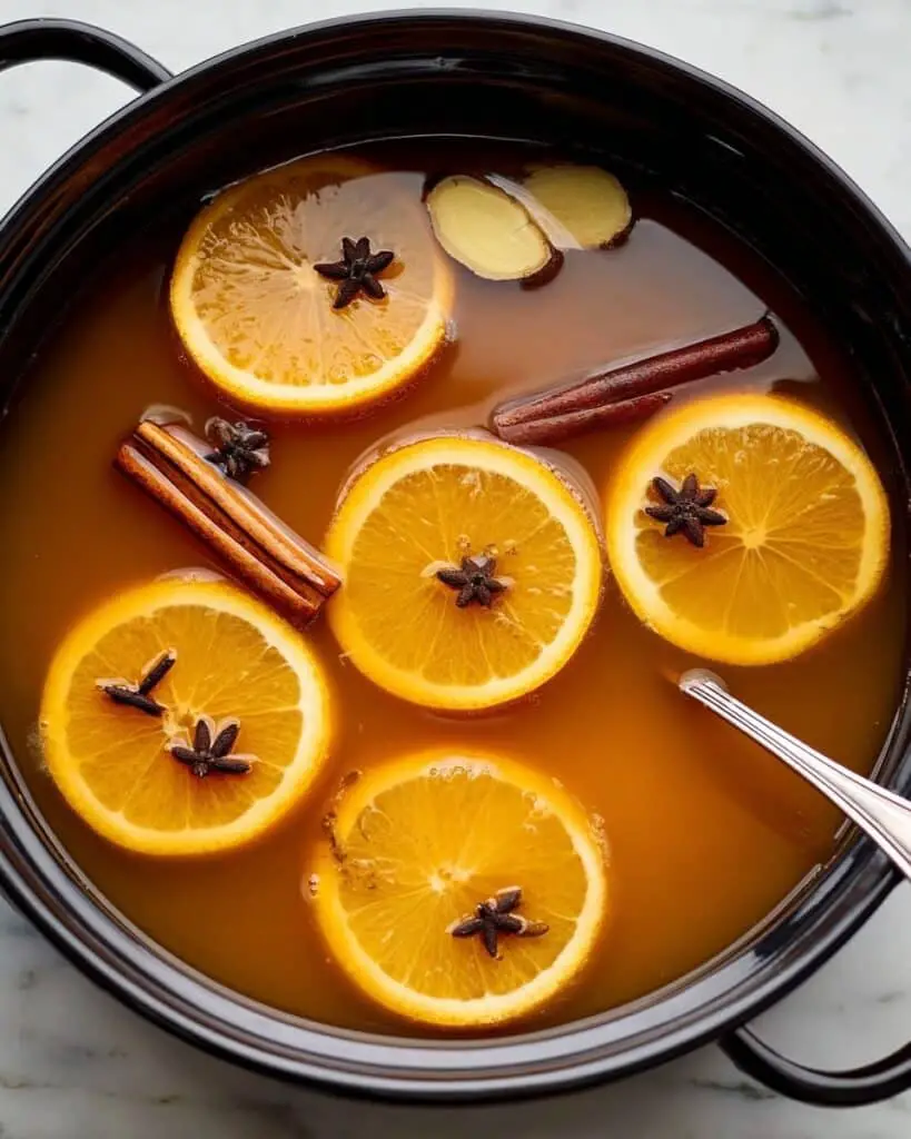 Slow Cooker Spiced Apple Cider Recipe