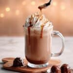 White Hot Chocolate with Sprinkles Recipe