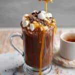 Slow Cooker Salted Caramel Hot Chocolate Recipe