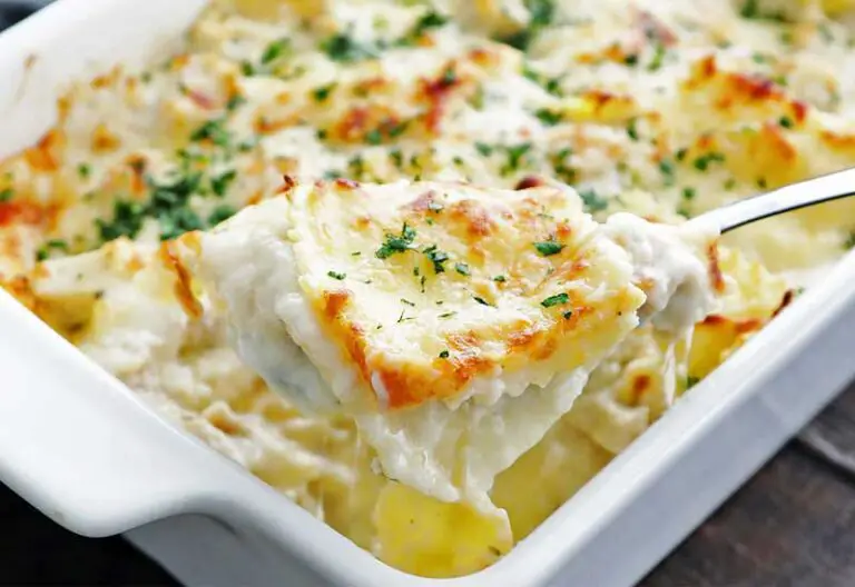 Chicken Alfredo Baked Ravioli Recipe