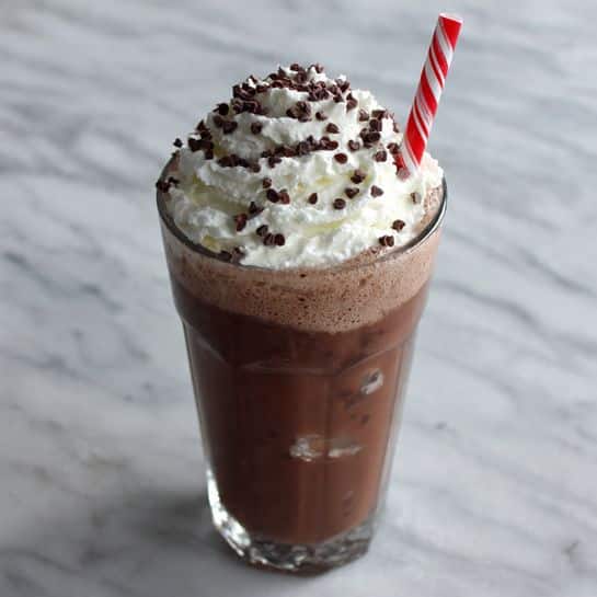 Frozen Hot Chocolate Recipe - Recipe Image