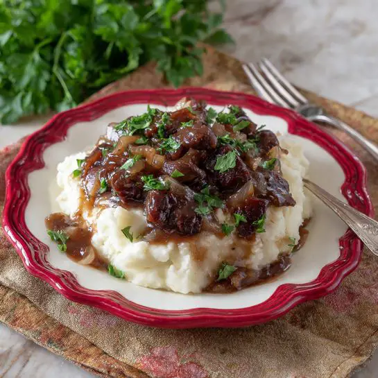 Instant Pot French Onion Pot Roast Recipe - Recipe Image
