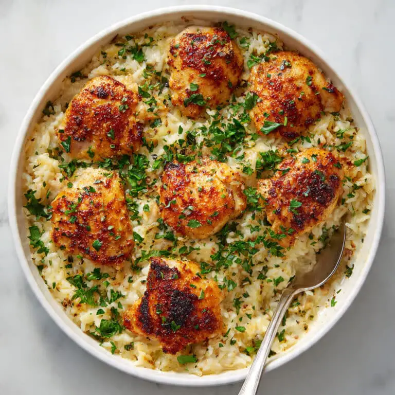 One-Pot Creamy Chicken and Rice Recipe