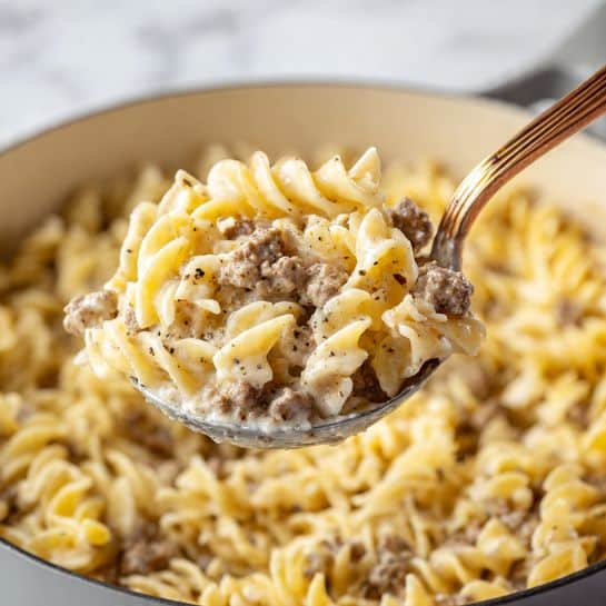 Ground Beef Stroganoff Recipe - Recipe Image