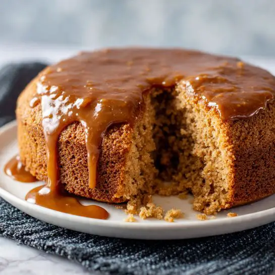 Oven-Baked Treacle Sponge Pudding Recipe