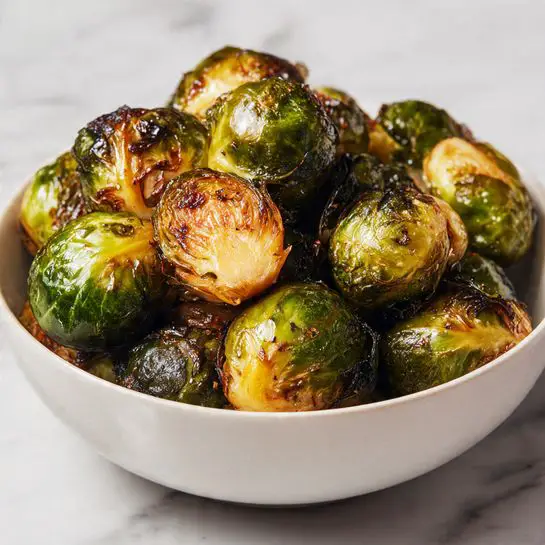 Balsamic Glazed Brussels Sprouts Recipe - Recipe Image