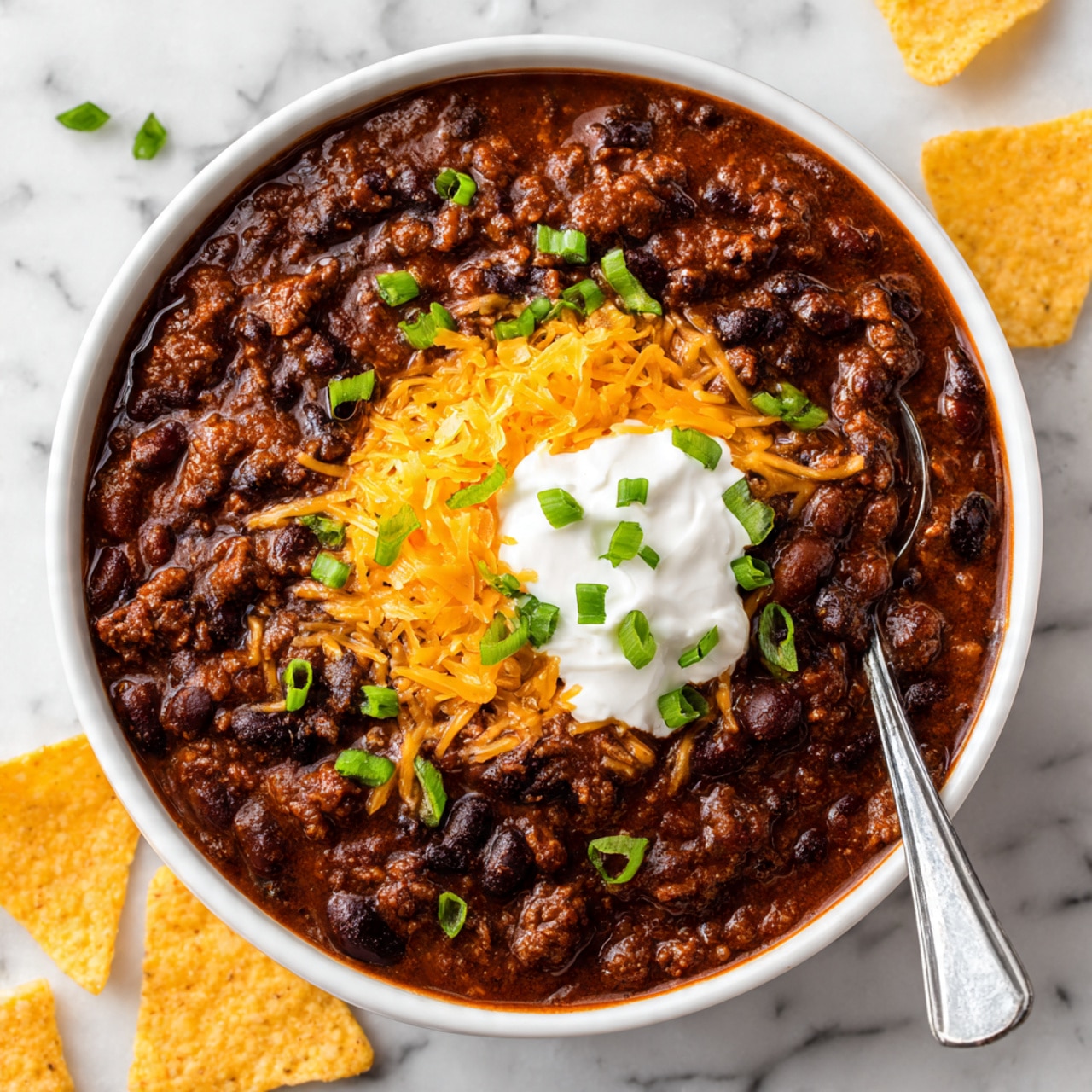 Beef Chili With Beans Recipe - Recipe Image
