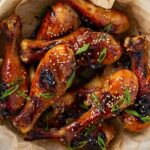 Honey Soy Chicken Drumsticks with Coconut Rice Recipe
