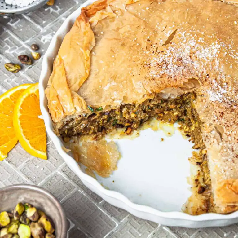Rustic Moroccan Chicken Pie Recipe