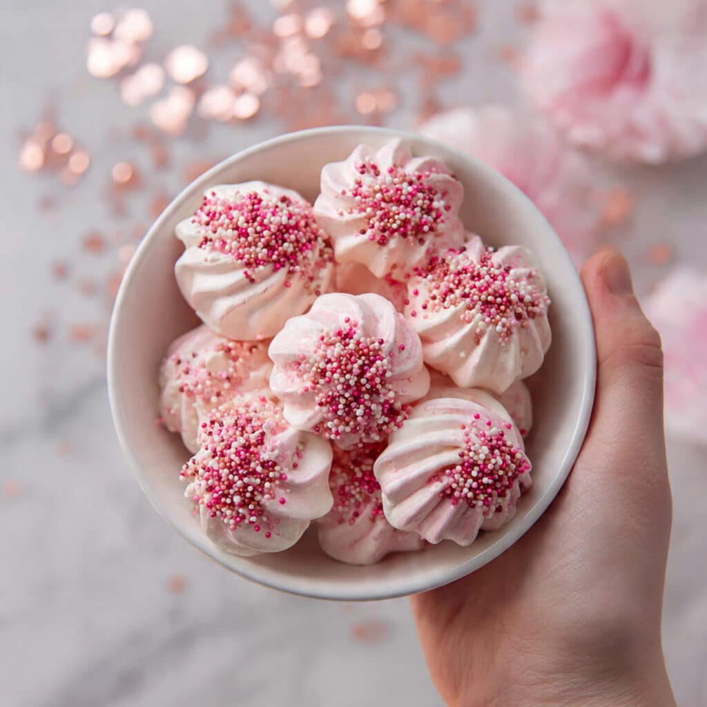 Chocolate Dipped Meringues Recipe