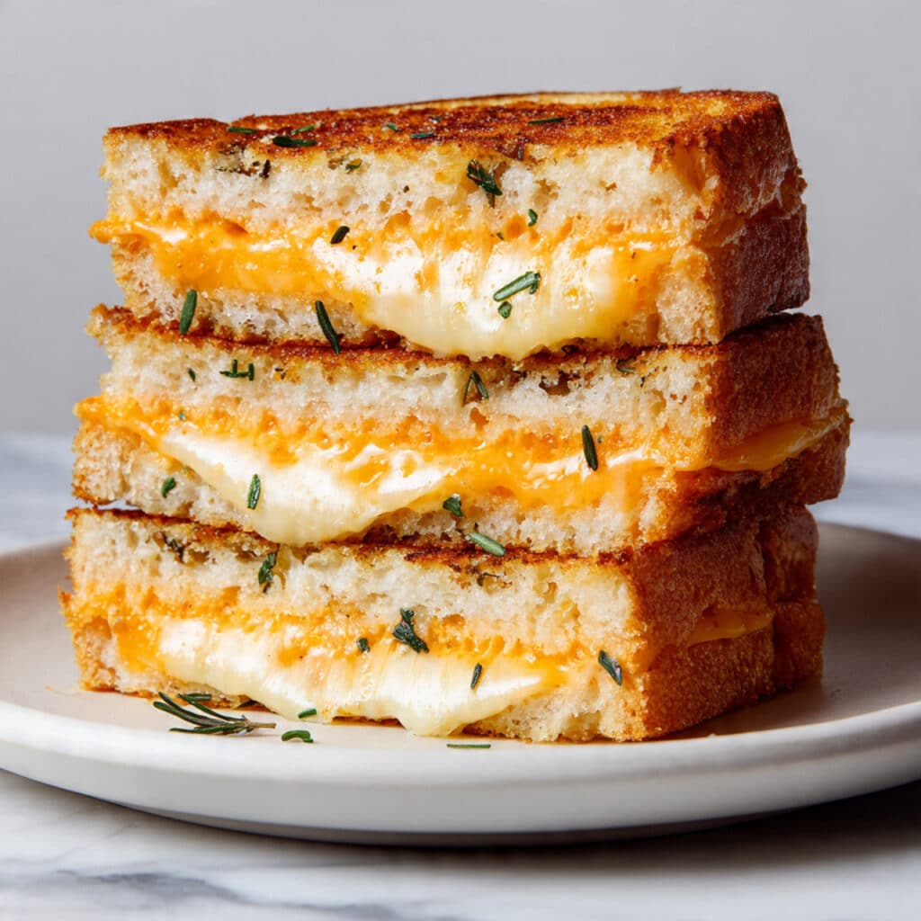 Mini Grilled Cheese Hearts Recipe