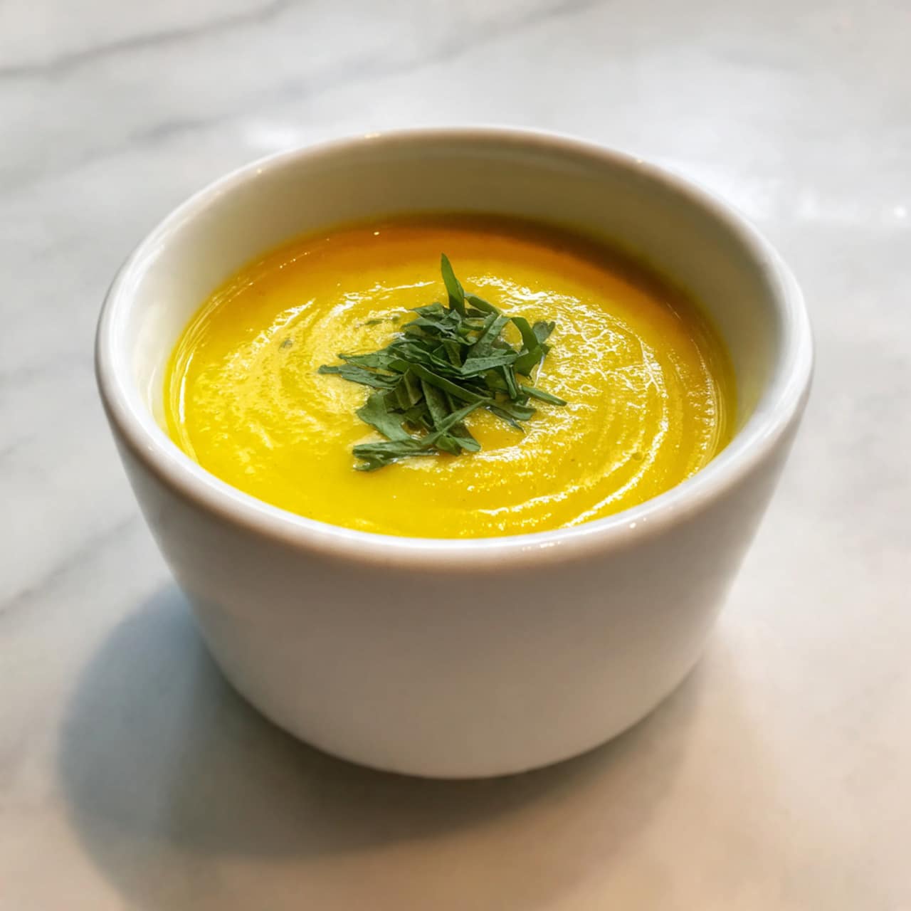 Creamy Carrot Ginger Soup with Coconut Milk Recipe - Recipe Image