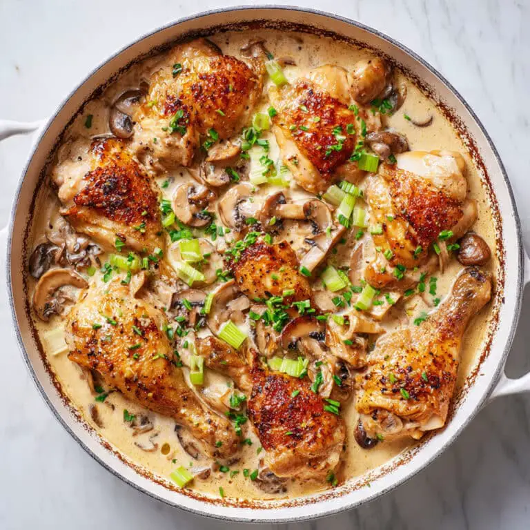 French Chicken Casserole à la Normande Recipe
