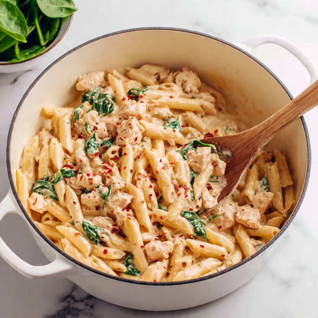 Creamy Sun-Dried Tomato Chicken Pasta Recipe