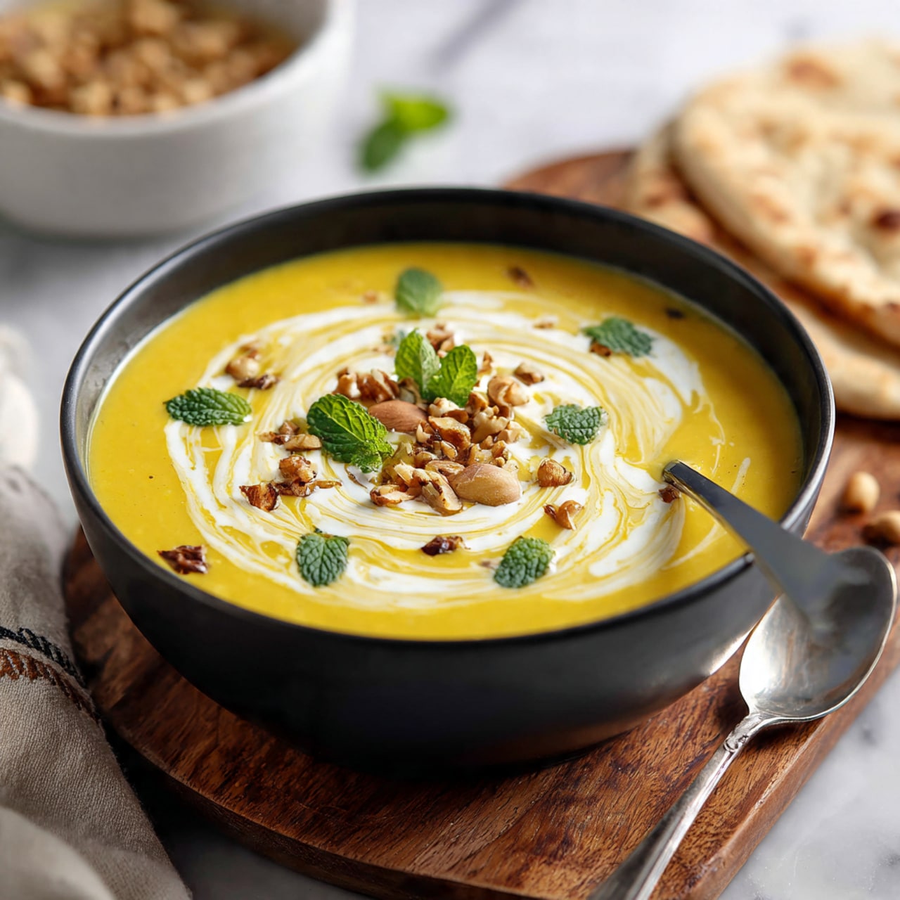 Cauliflower and Turmeric Soup Recipe - Recipe Image
