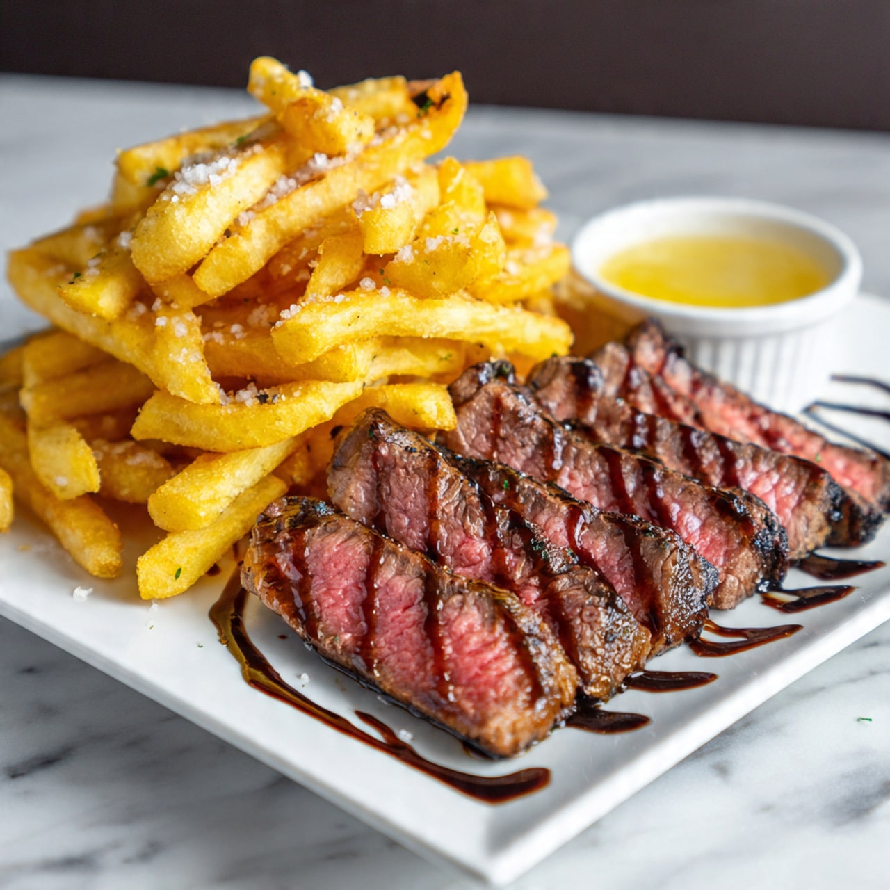 Classic French Steak Frites Recipe - Recipe Image