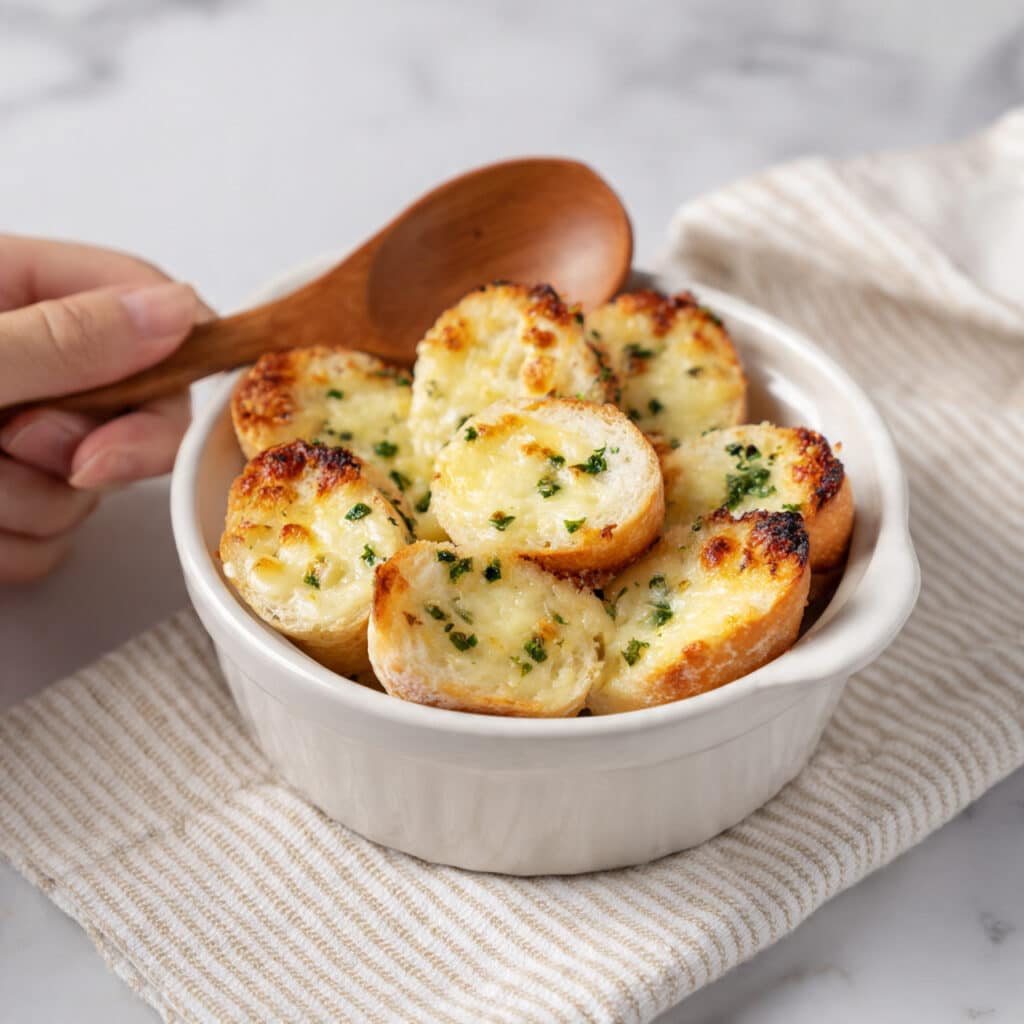 French Onion Soup with Caramelized Onions, Toasted Croutons, and Melted Cheese Recipe
