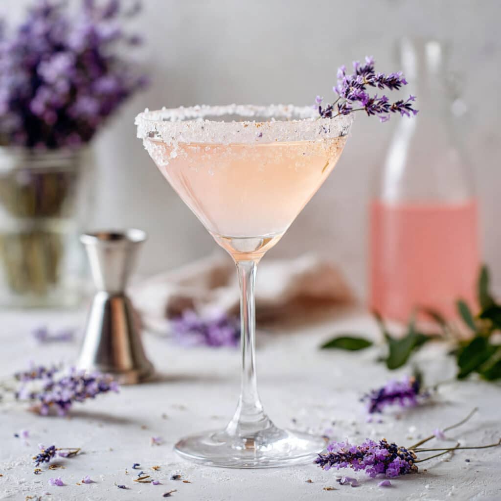 Lavender Lemon Drop Martini Recipe