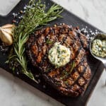 Porterhouse Steak with Garlic Butter Recipe