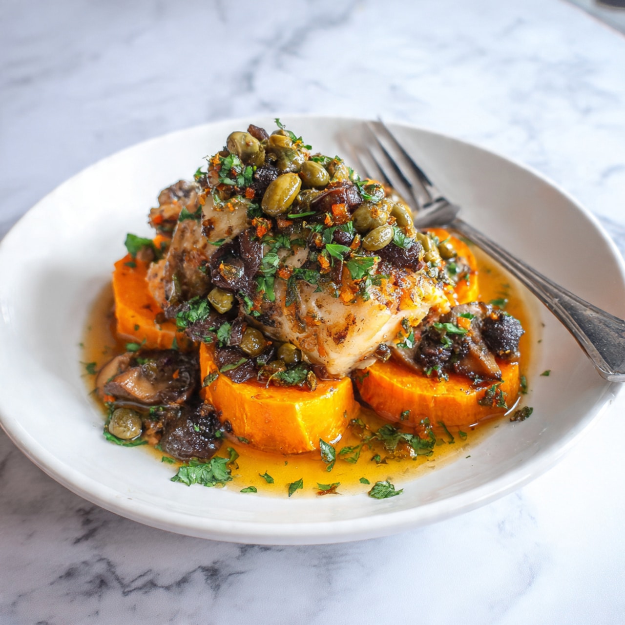 Ottolenghi-Inspired Chicken Marbella with Medjool Dates and Olives Recipe - Recipe Image