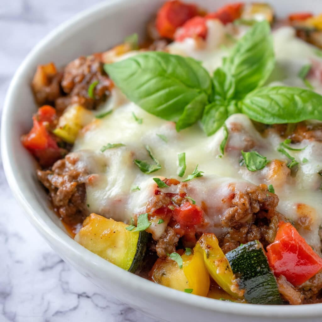 Zucchini Beef Skillet Recipe