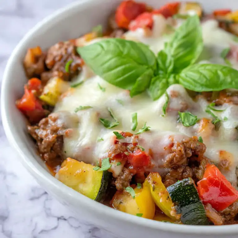 Zucchini Beef Skillet Recipe