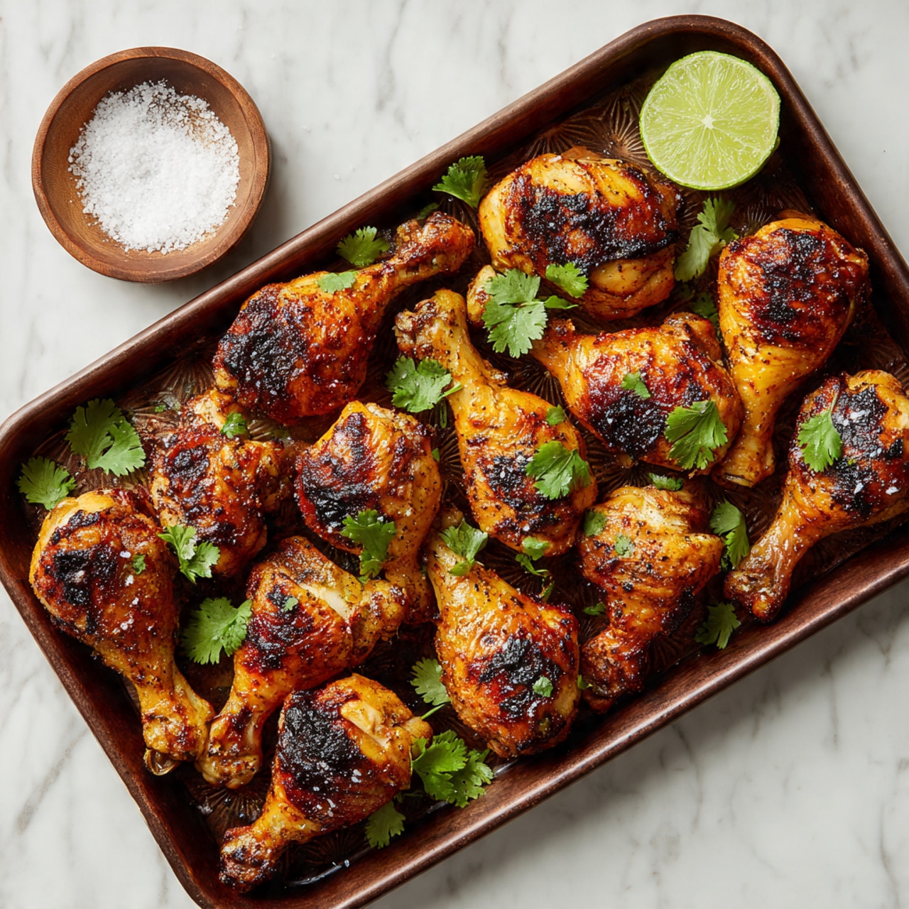 Colombian Marinated Chicken Drumsticks Recipe - Recipe Image