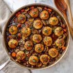 Coq au Vin Chicken Meatballs Recipe