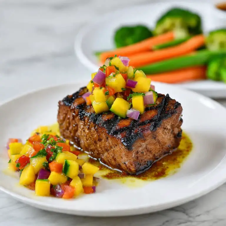 Grilled Swordfish with Mango Salsa Recipe