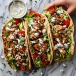 Easy Mediterranean Chicken Gyros Recipe