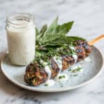 Grilled Chicken Kofta Kebabs Recipe