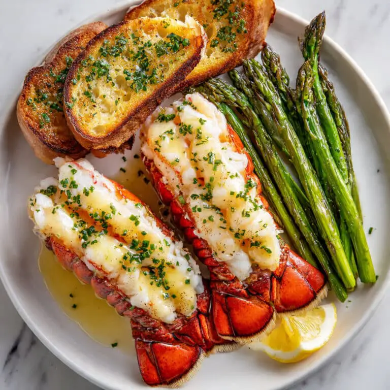 Lobster Tail with Lemon Herb Butter Recipe