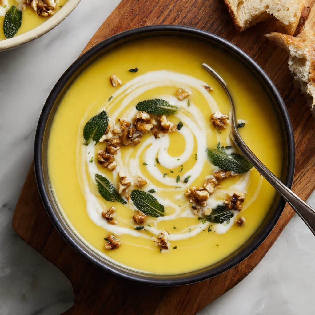 Cauliflower and Turmeric Soup Recipe