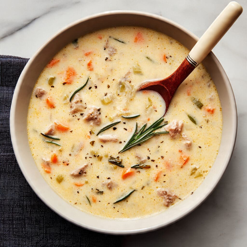 Creamy Chicken and Wild Rice Soup Recipe