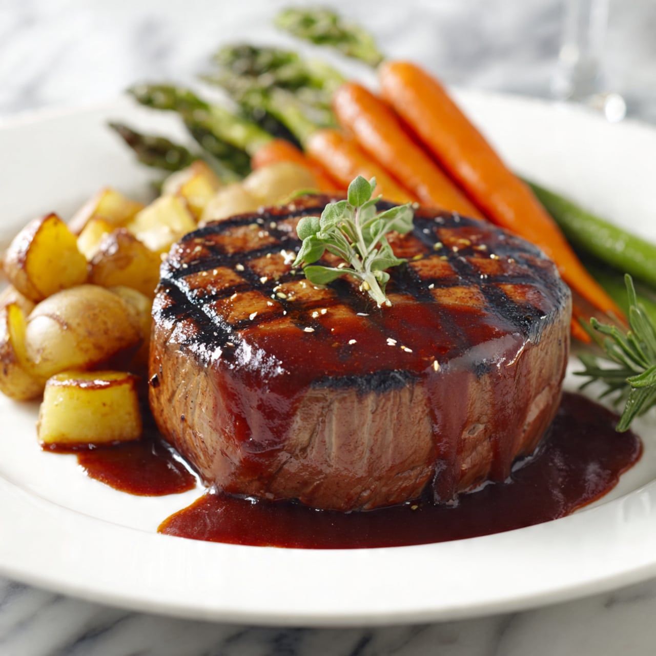 Filet Mignon with Rich Pan Sauce Recipe - Recipe Image