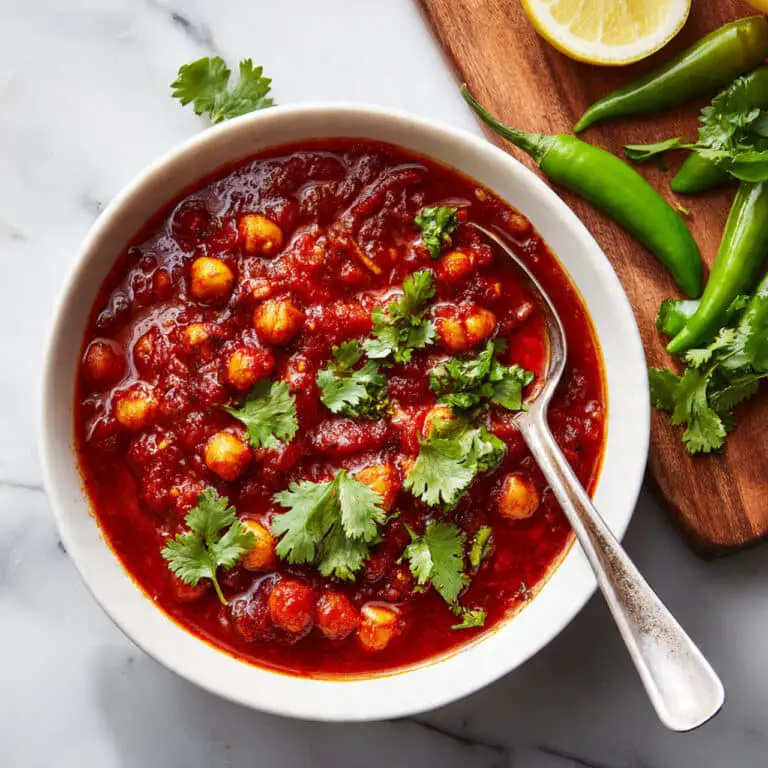 Chickpea and Tomato Curry Recipe