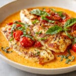 Tilapia in Roasted Pepper Sauce Recipe